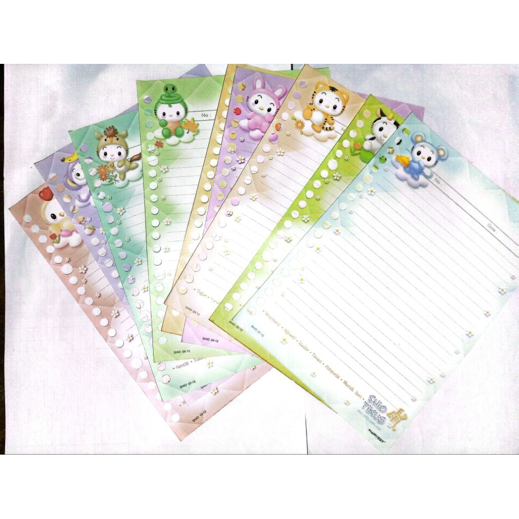 

[HARGA PERLEMBAR] MIN BELI 5 LEMBAR BACA DESKRIPSI - KERTAS BINDER HARVEST RARE / HARVEST JADUL LANGKA / KERTAS BINDER LANGKA / RARE ITEM / LOOSE LEAF A5 20 HOLE /KERTAS BINDER A5 20 RING