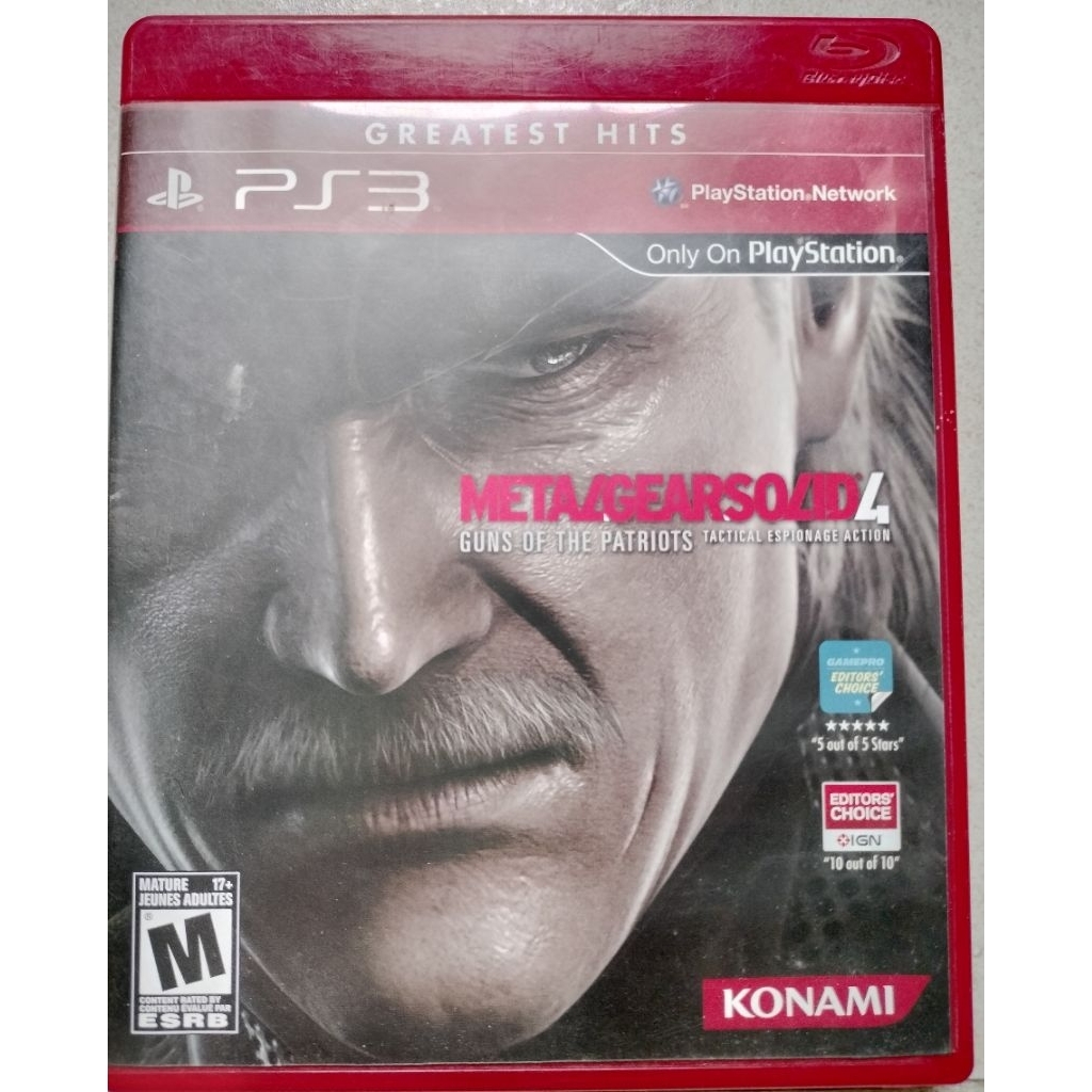 Hardisk PS3 Metalgearsolid original