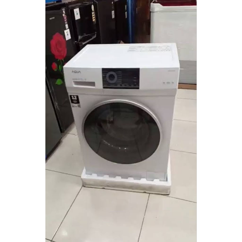 Mesin Cuci Aqua 8 Kg Front Loading