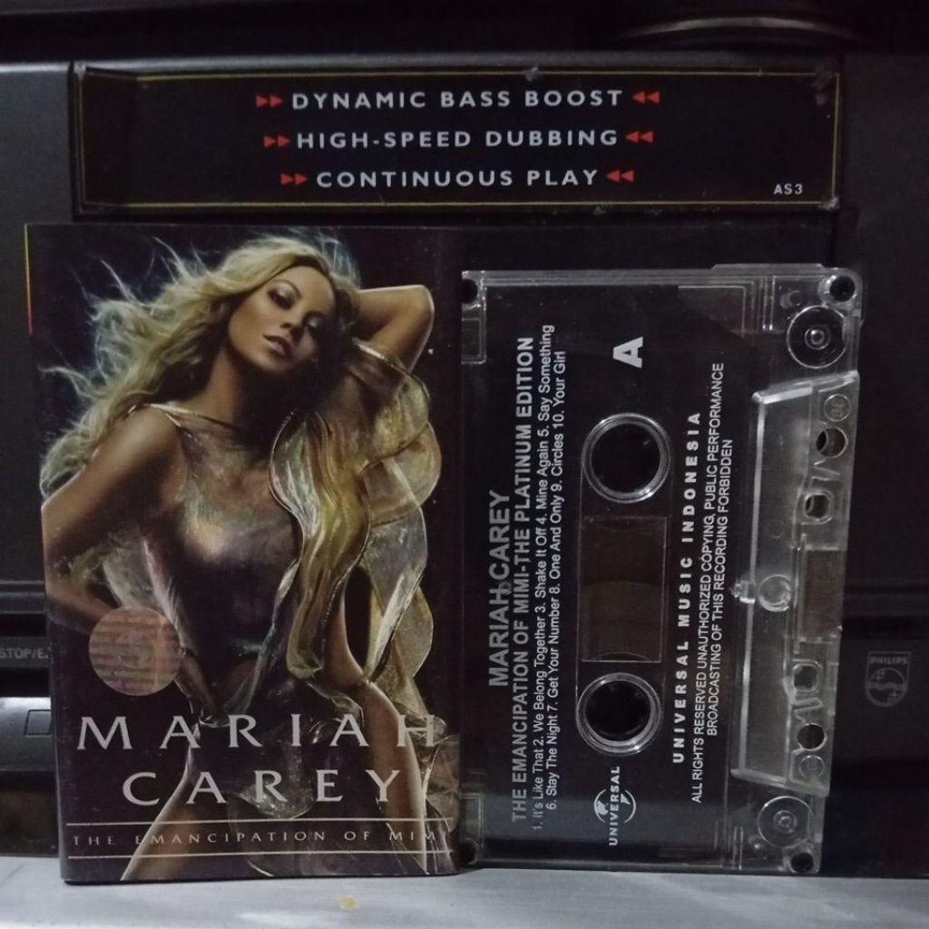 kaset pita mariah carey the emancipation of mimi