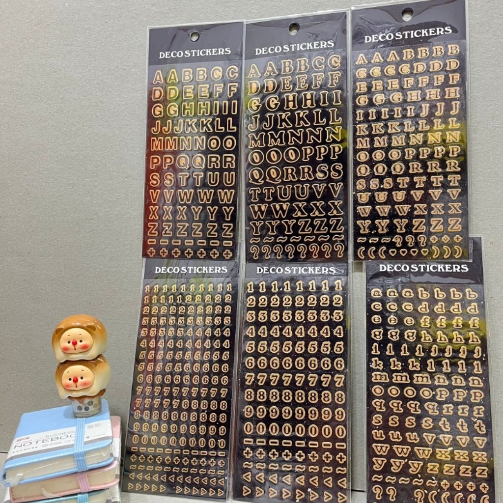 

Dekorasi Stiker Alfabet / Angka