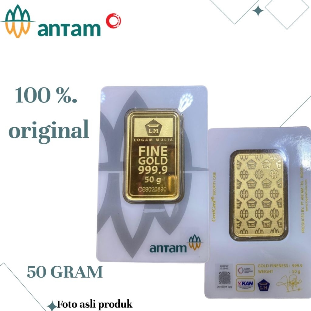 logam mulia 50gr