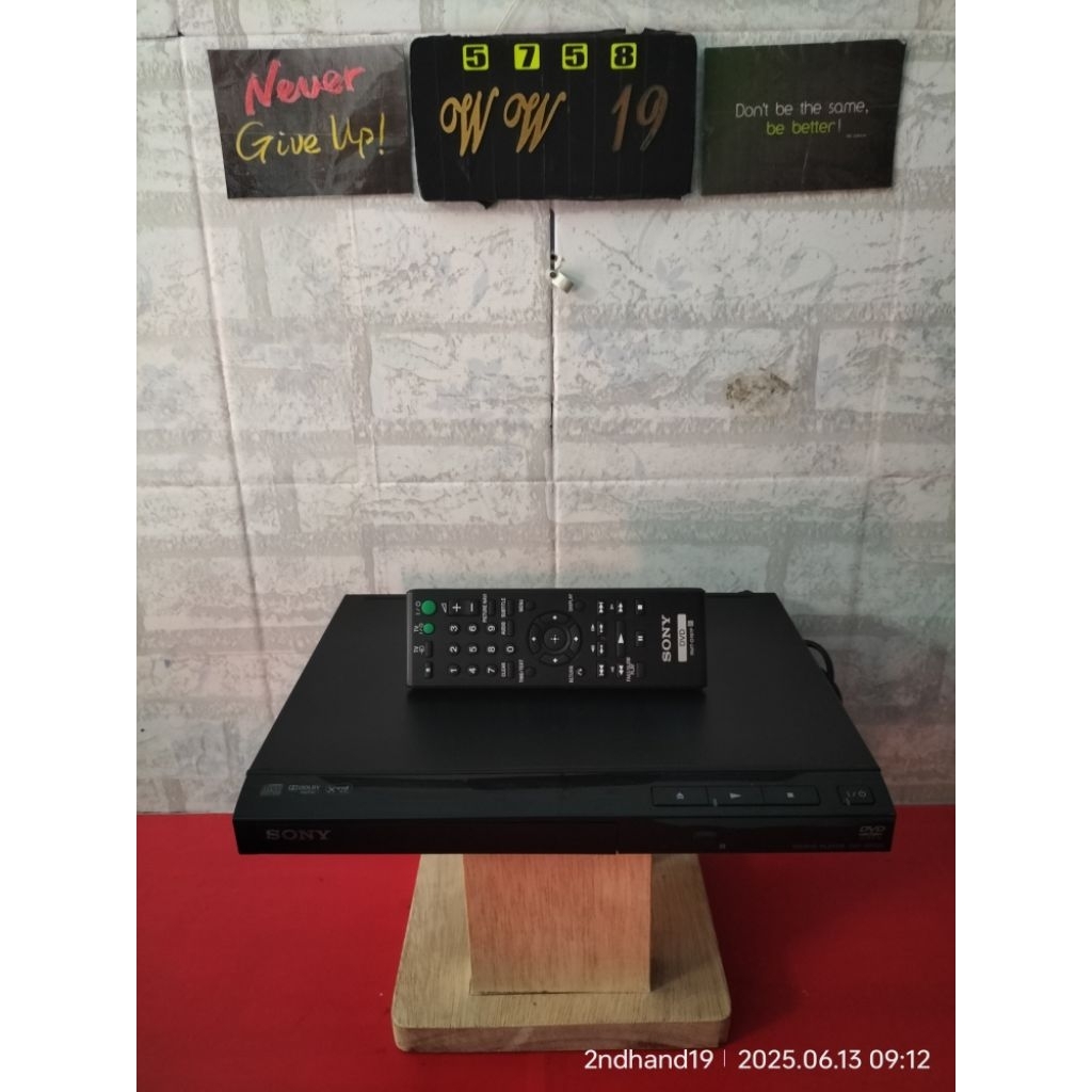 DVD Sony DVP-SR120 bekas second