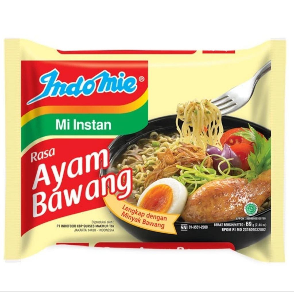 

Indomie Mie Kuah Ayam Bawang