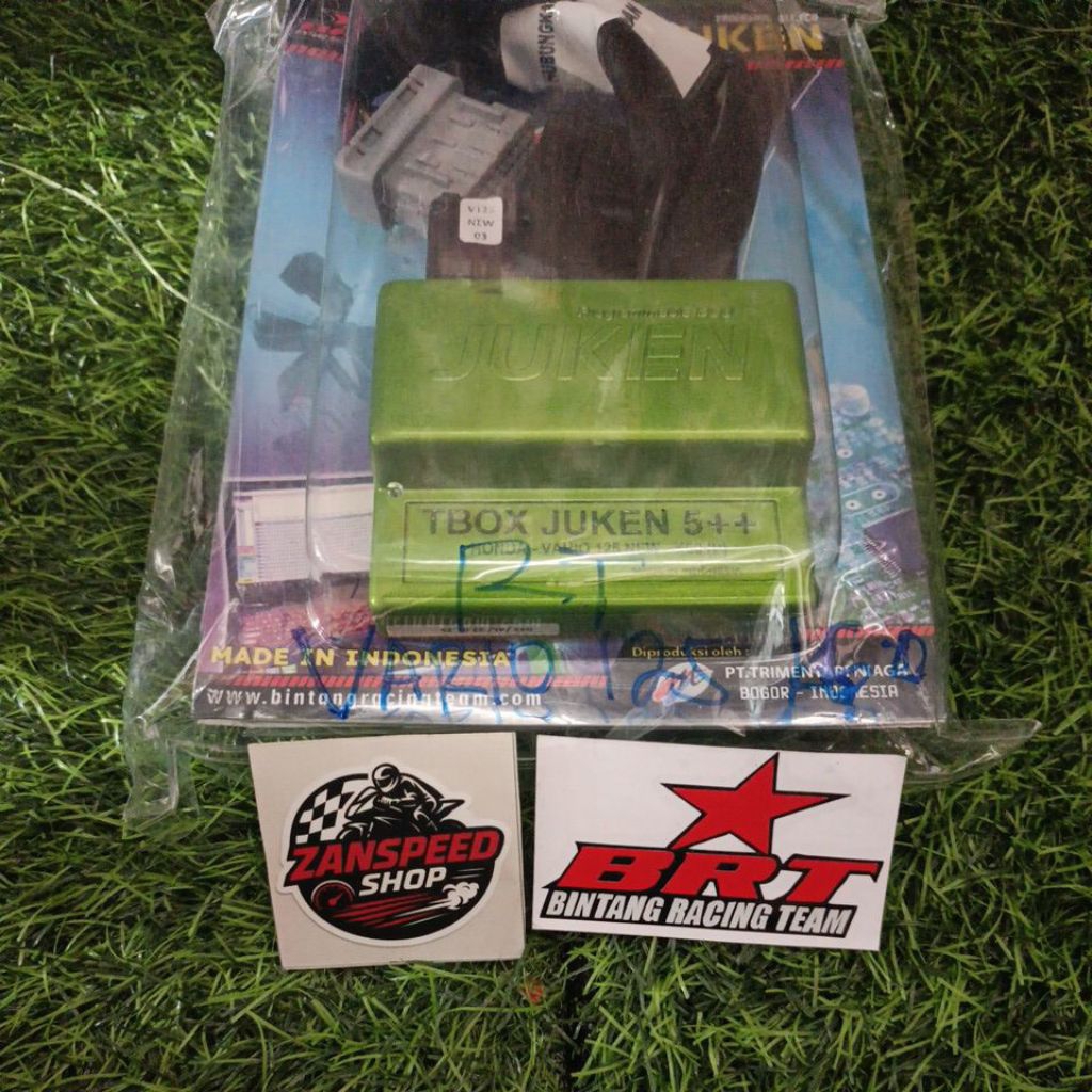 ECU + TBOX JUKEN 5++ ORIGINAL BRT HONDA VARIO 125 LED NEW KODE ECU K60 DUALBAND - RACING TURBO - RAC
