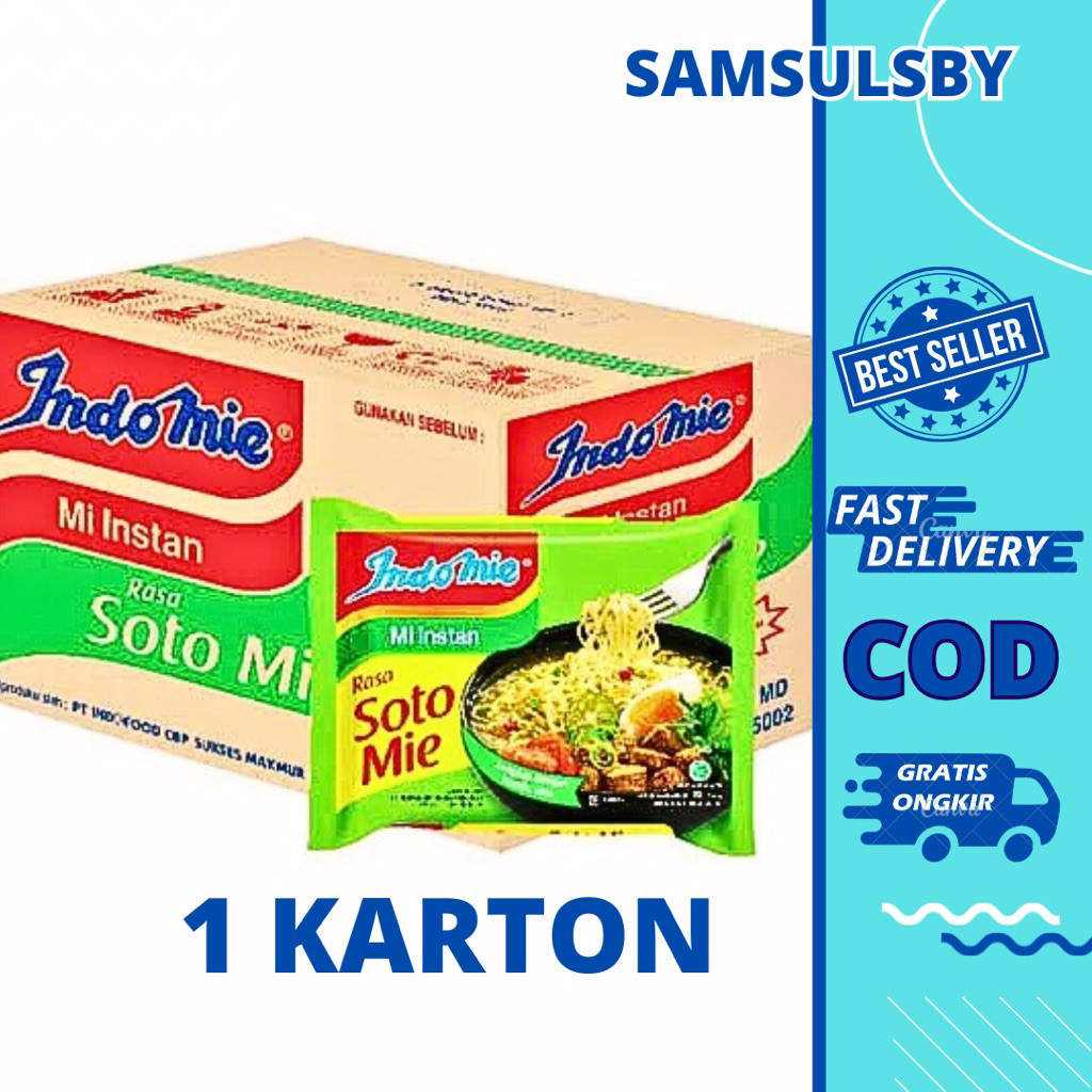 

INDOMIE Soto spesial 1 Dus Isi 40 pcs