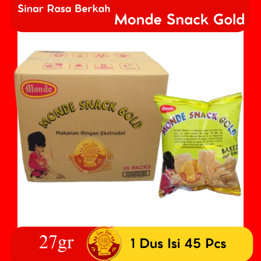 

Monde Snack Gold Mini 27gr ( Harga 1 Dus Isi 45 Pcs )
