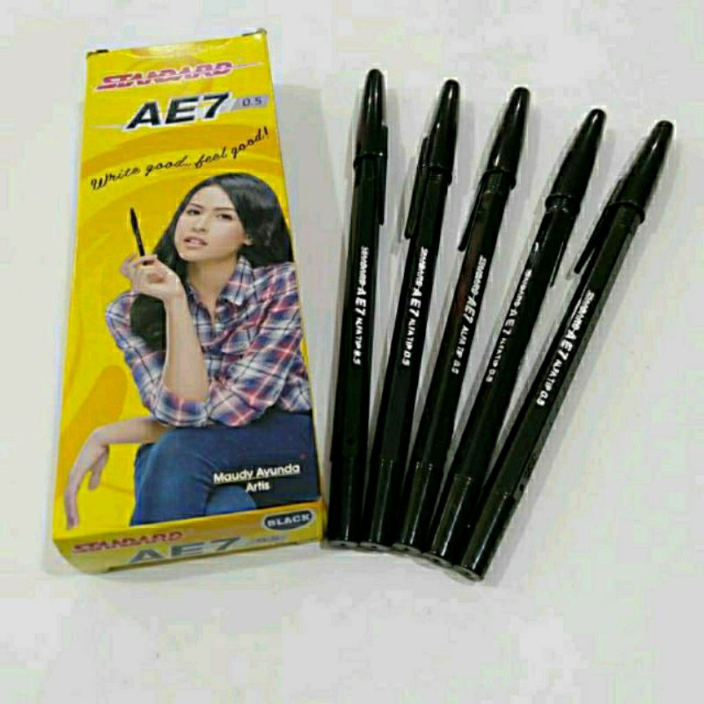 

(1Biji) Pulpen/Bulpen/Pena STANDART AE7 0.5