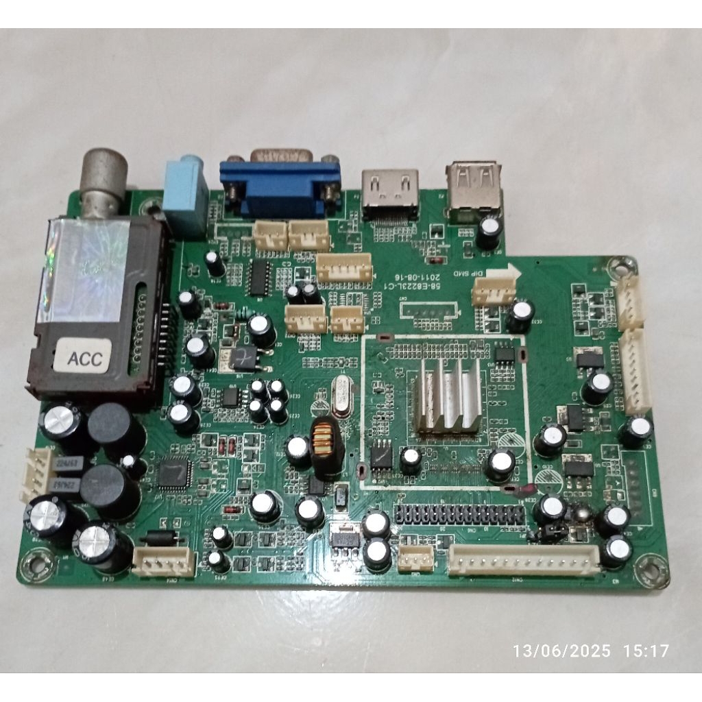 MB MOBO MAINBOARD MODULE MESIN TV POLYTRON PLD24D303 (MB PN24)
