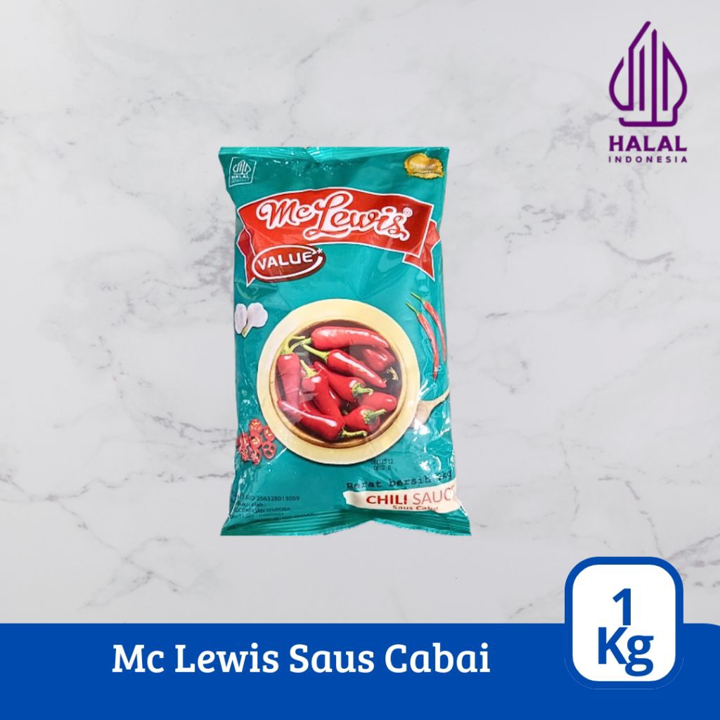 

Mc Lewis Saus Cabe 1kg