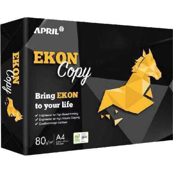 

APRIL EKON COPY KERTAS HVS A4 75GSM HARGA PER 1 RIM ISI 500 SHEETS
