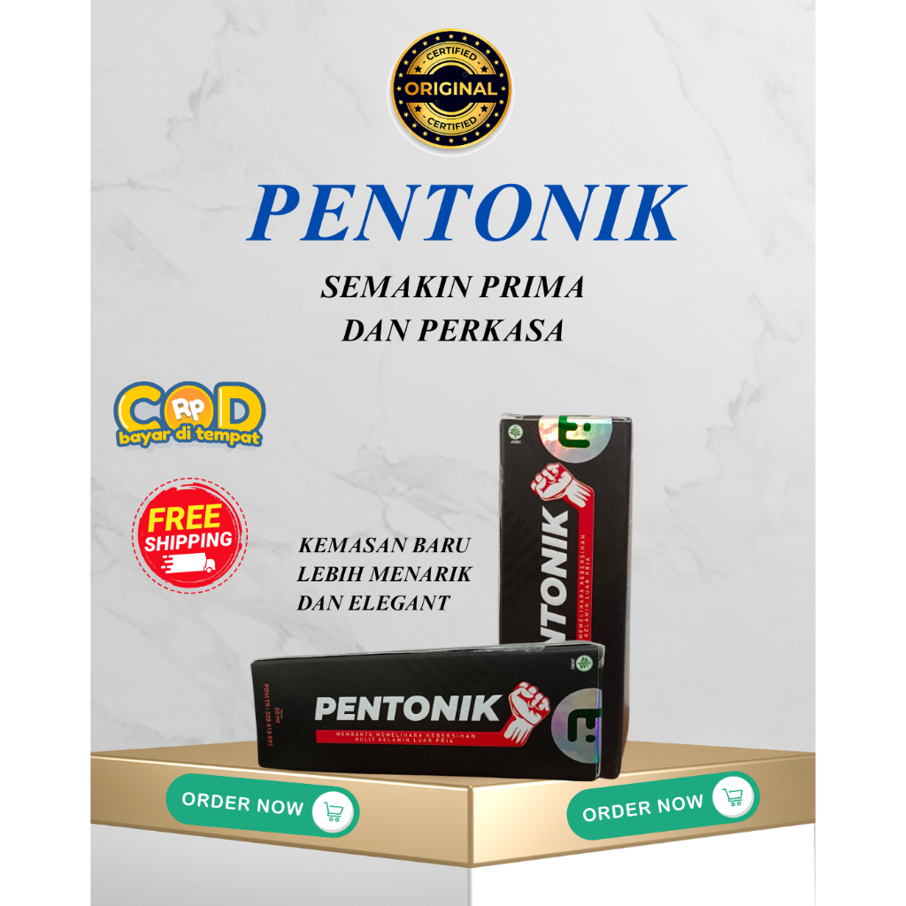 PENTONIC/PENTONIK OIL (oles) impotensi, ereksi, 100% herbal tanpa BKO