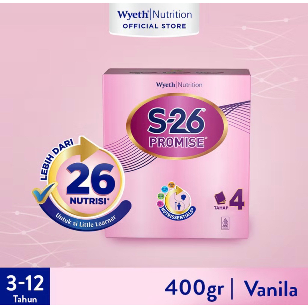 

SUSU S-26 PROMISE 4+ 400gr VANILA