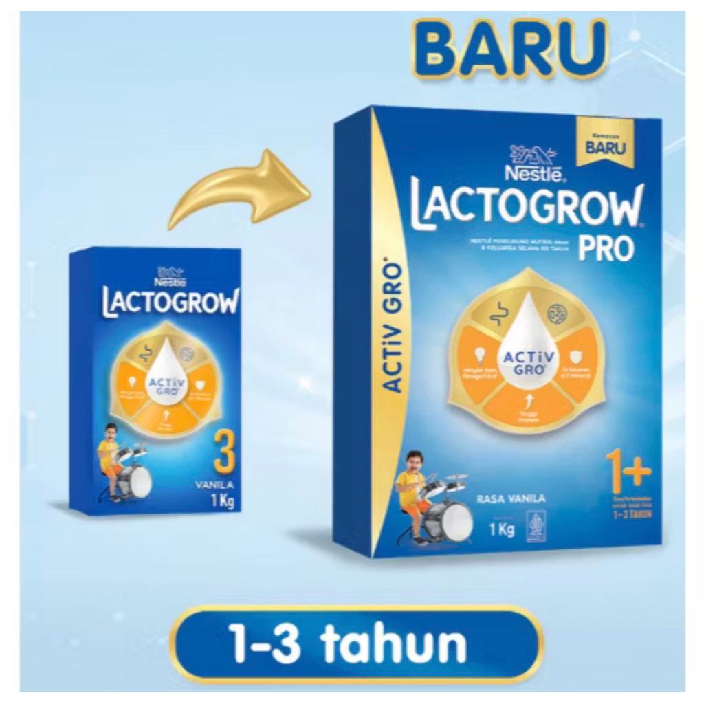 

MURAH POLL HEMAT EX AMAN SUSU ANAK LACTOGROW 1+ 1000gr VANILA/MADU