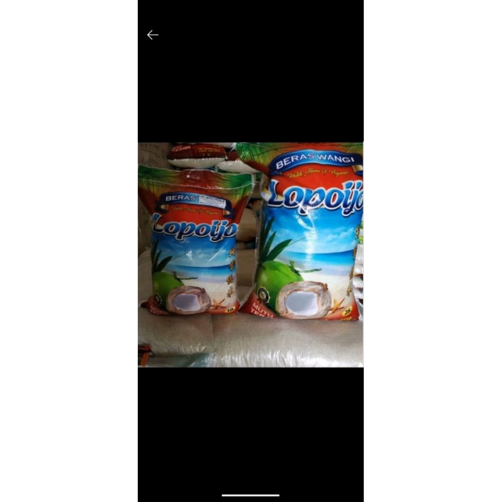 

Beras lopo ijo 25kg