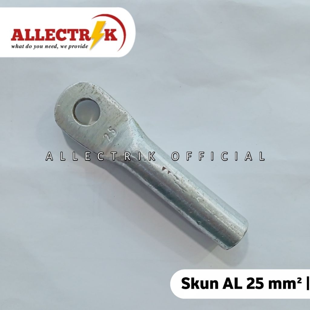 Skun Kabel Alumunium 25 mm / Skun AL 25 mm