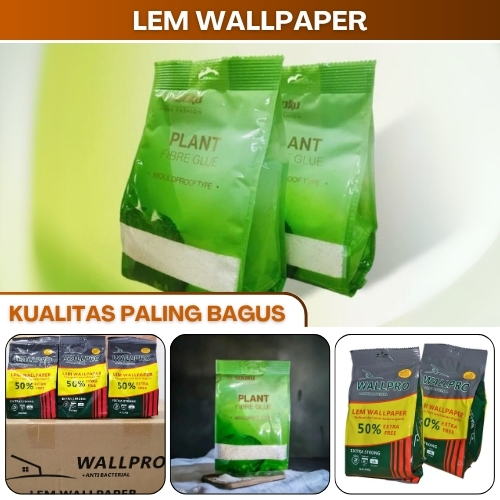 Bubuk Lem Stiker Wallpaper Dinding Lem Bubuk Powder Sooku Wallpro Serbaguna Super Kuat Merekat