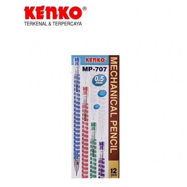 

KENKO MECHANICAL PENCIL MP-707 (0.5MM) - 1 LUSIN