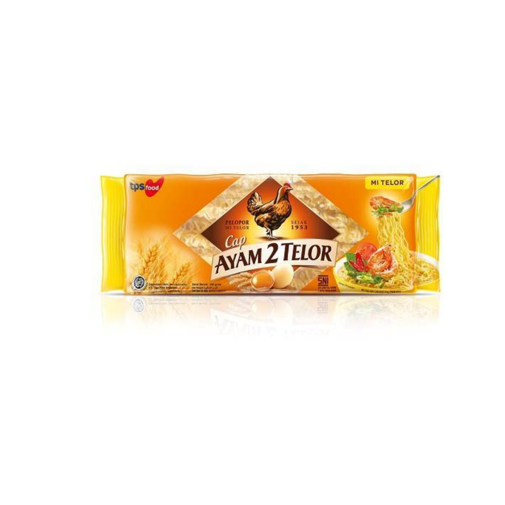 

Mie Ayam 2 Telor 200g – Mie Telur Praktis & Lezat, Cocok untuk Kebutuhan Harian