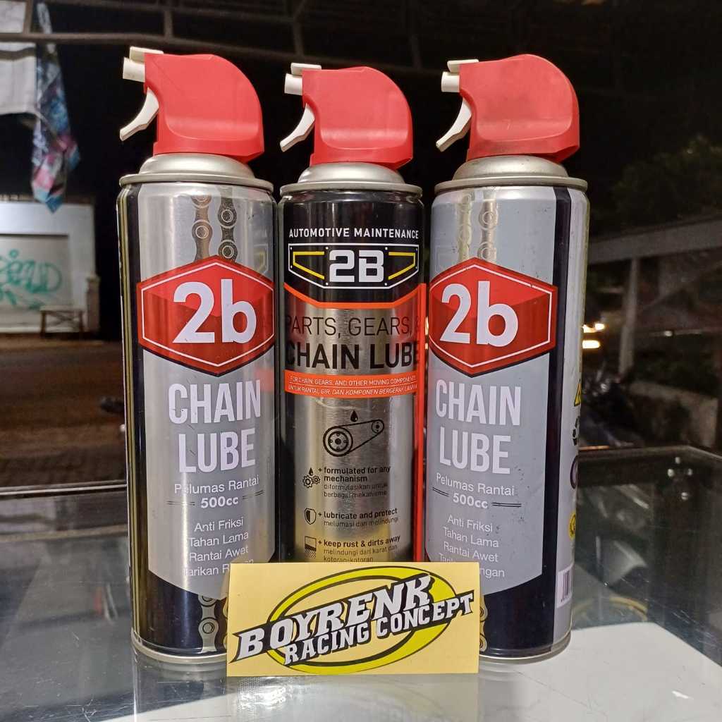 CHAIN LUBE PELUMAS RANTAI 2B 500CC - BOYRENK RACING