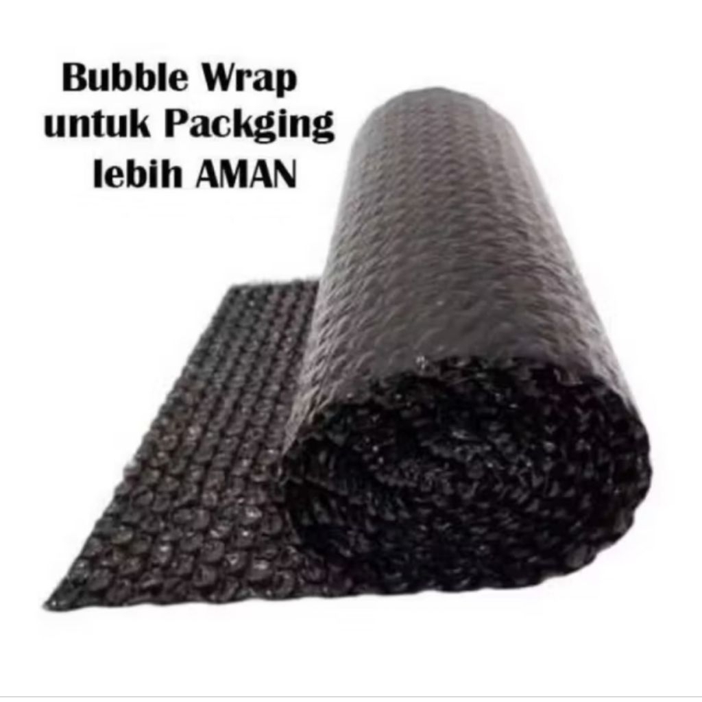 

Tambahan packing bubble warp biar aman