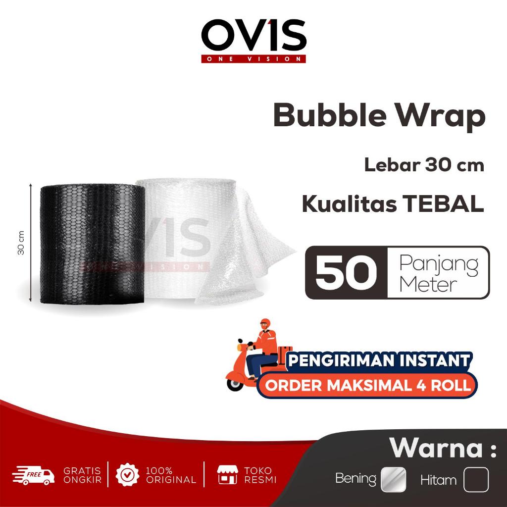 

Plastik Bubble Wrap Premium 30 cm x 50 m