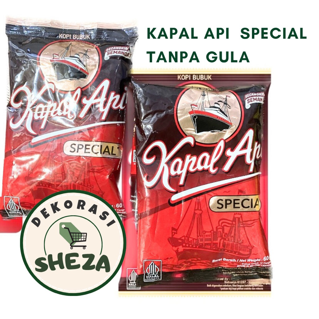 

KOPI KAPAL API SPECIAL 60 GR TANPA GULA