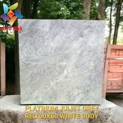 Keramik Platinum Juliet Grey 60x60 - Kilat Cutting Medan