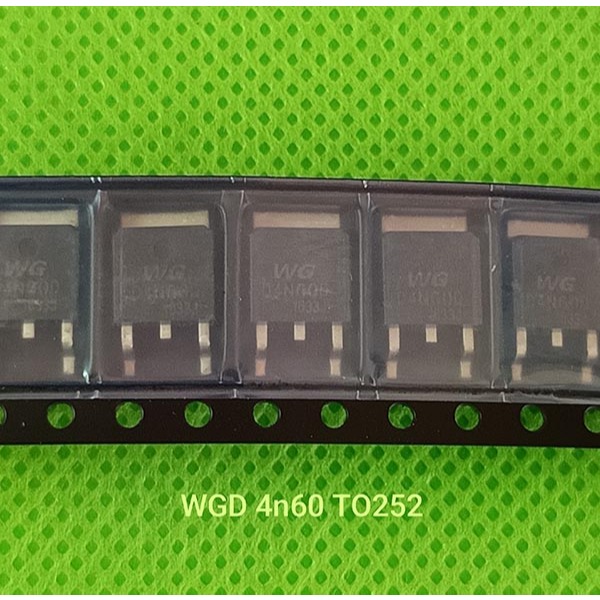 Tr smd 4N60 WGD4N60 4A / 600V (TO252)
