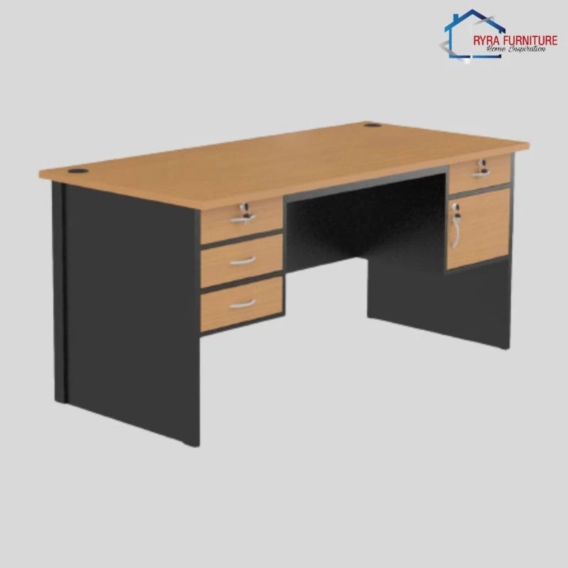 MEJA KERJA KANTOR DINAS 1 BIRO / MEJA KANTOR / MEJA BELAJAR - NST 1080 - ORBITREND