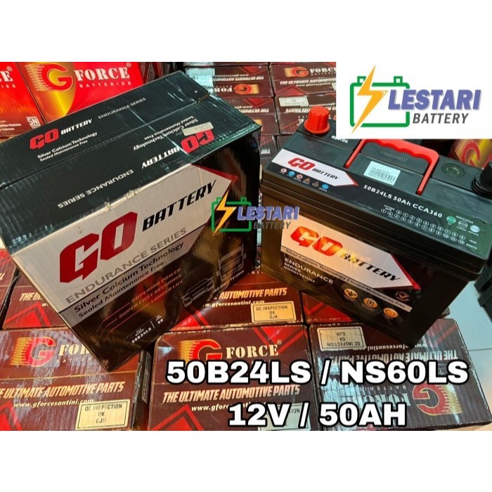 Aki Kering GoBattery 50B24LS / NS60LS