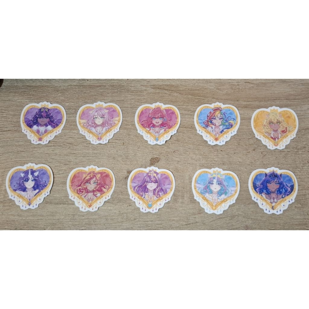 My Little Pony Glitter Sticker Die Cut