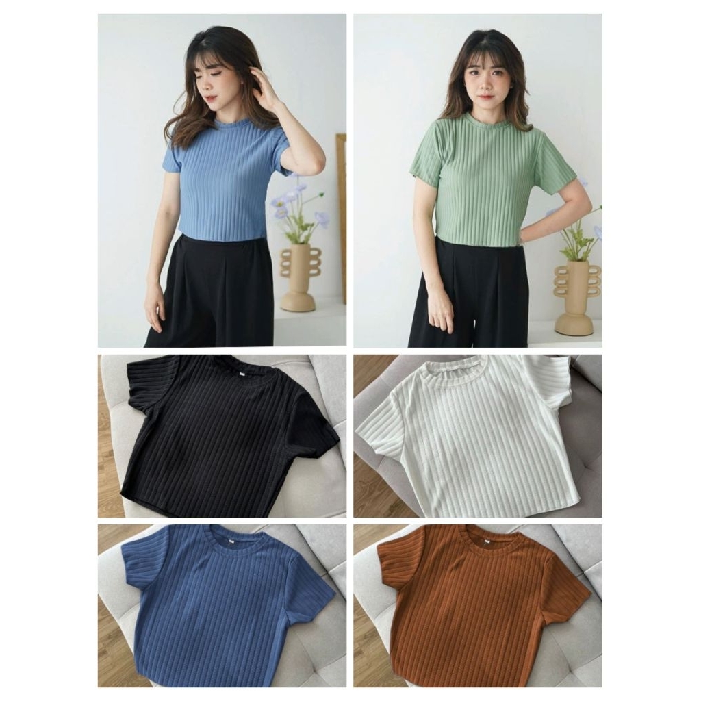 SIERA HORNET KNIT CROP TOP