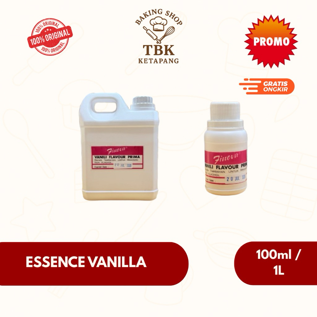 

Essence Vanilla / Vanila / Vanili Finova 1Liter / 100ml