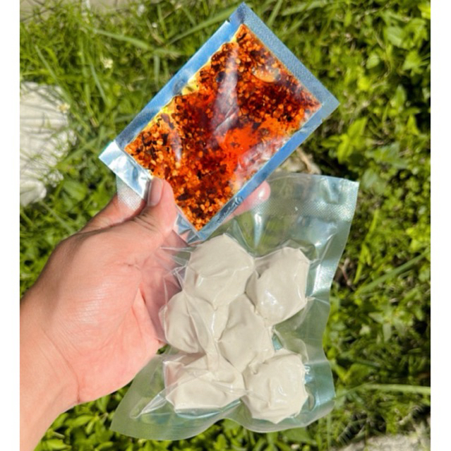 

Basreng viral chili oil isi 6 butir basreng mentah chili oil virall