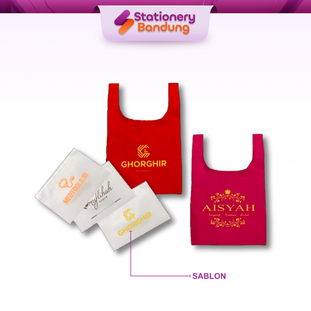 

TAMBAHAN SABLON WARNA KHUSUS ZIPPER/SERUT/BAGCU