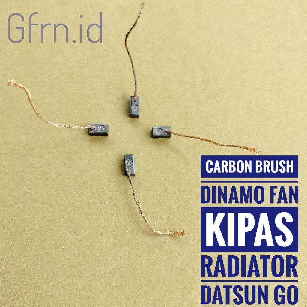 Arang Carbon Brush Dinamo Motor Fan Radiator Datsun Go