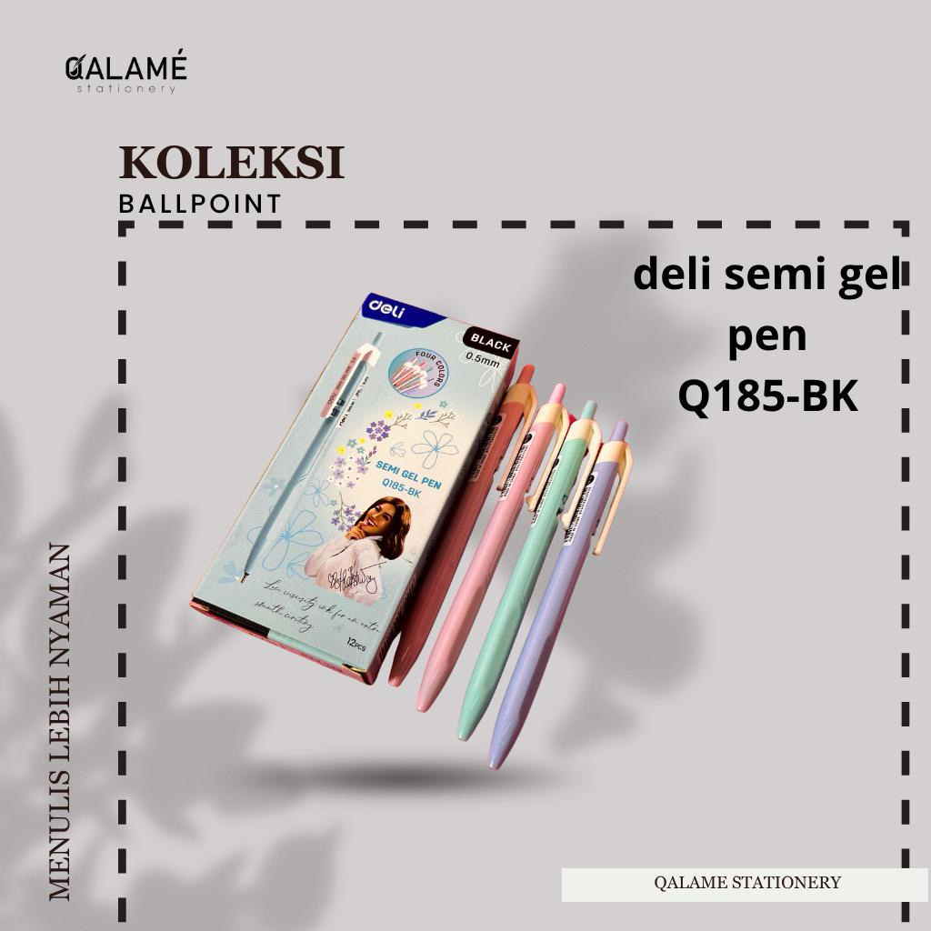 

Ballpoint/Pulpen deli Q185-bk