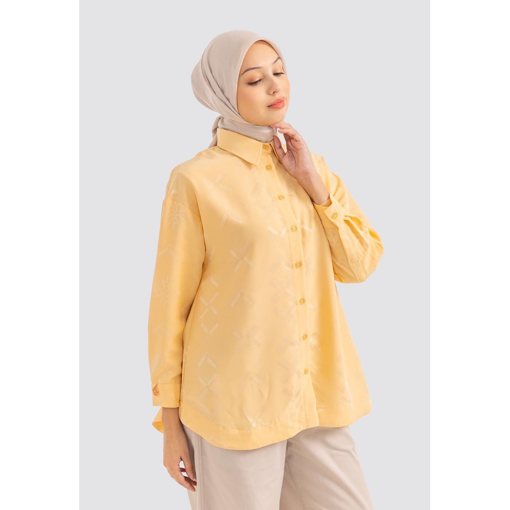 RiaMiranda Stasya Shirt Mustard S/M