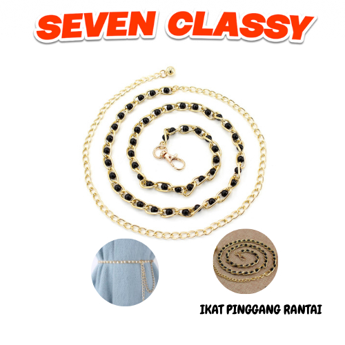 SC - IKAT PINGGANG H163 IKAT PINGGANG MODEL RANTAI MUTIARA IMITASI FASHION WANITA BELT