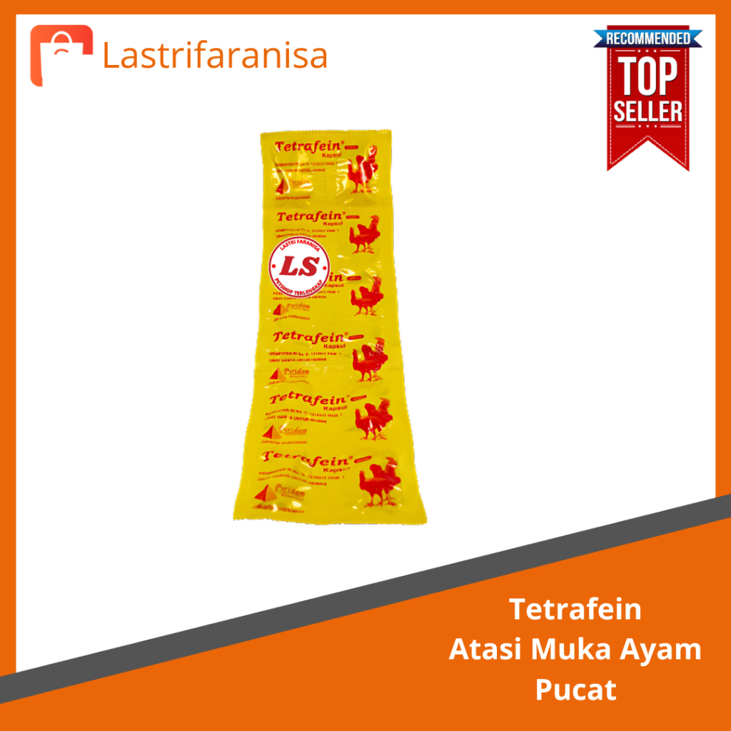 TETRAFEIN Obat Ayam Lesu, Mengantuk, Ayam Sakit Berak Kapur, Berak Hijau