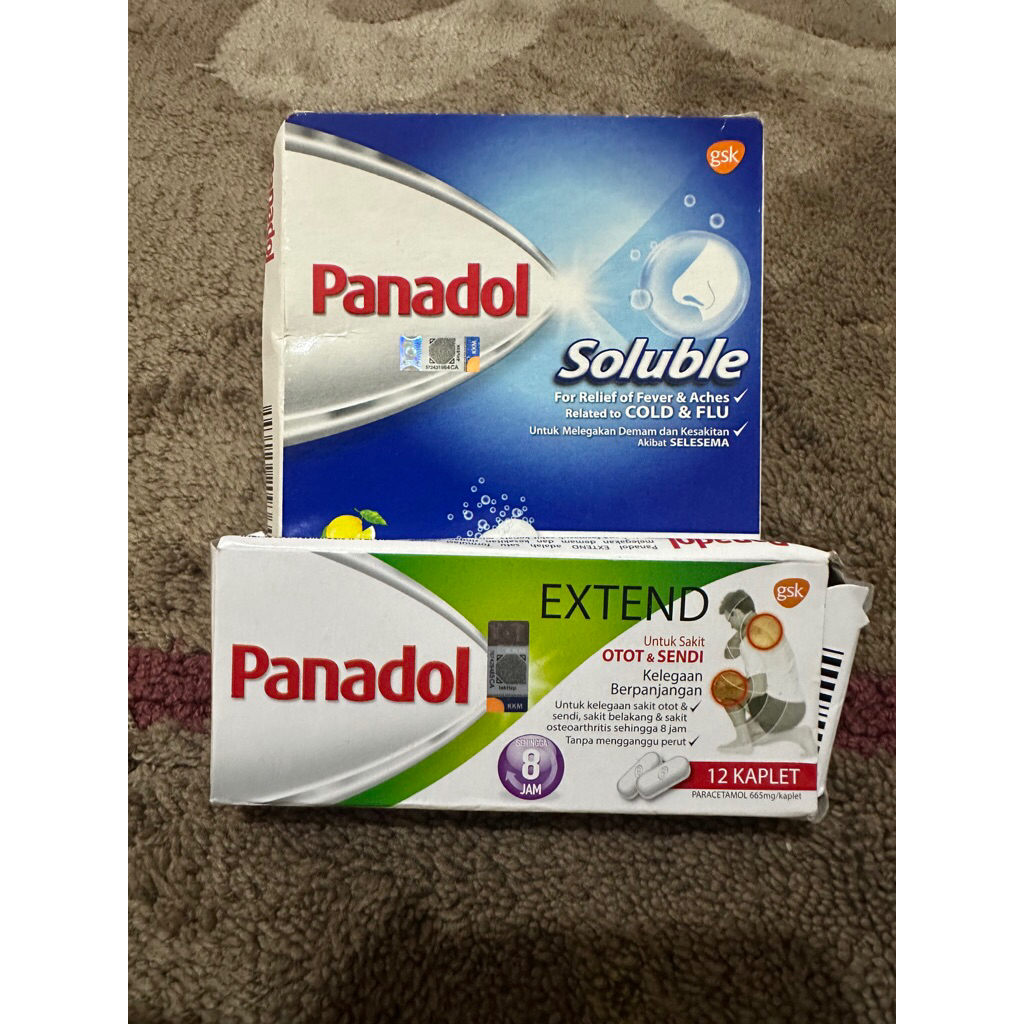READY STOCK OBAT PANADOL MENSTRUSI / PANADOL SOLUBLE / PANADOL OTOT & SENDI ORIGINAL MALAYSIA