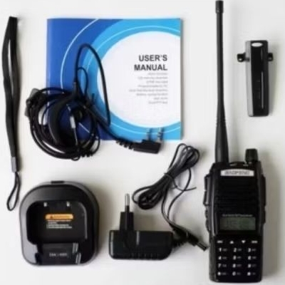 Baofeng UV-82 HT Dual-band dua layar PTT ori Badu  garansi 5 watt UV 82