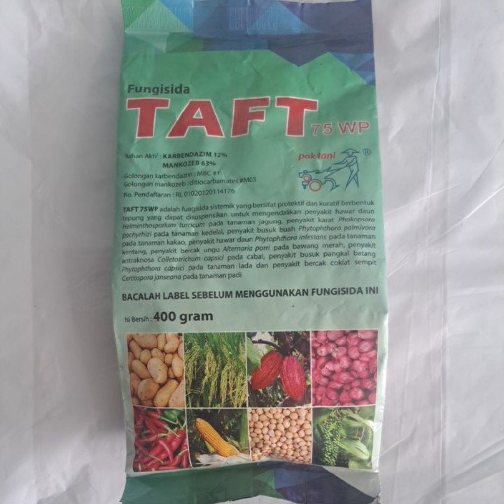 FUNGISIDA TAFT 75WP 400gr