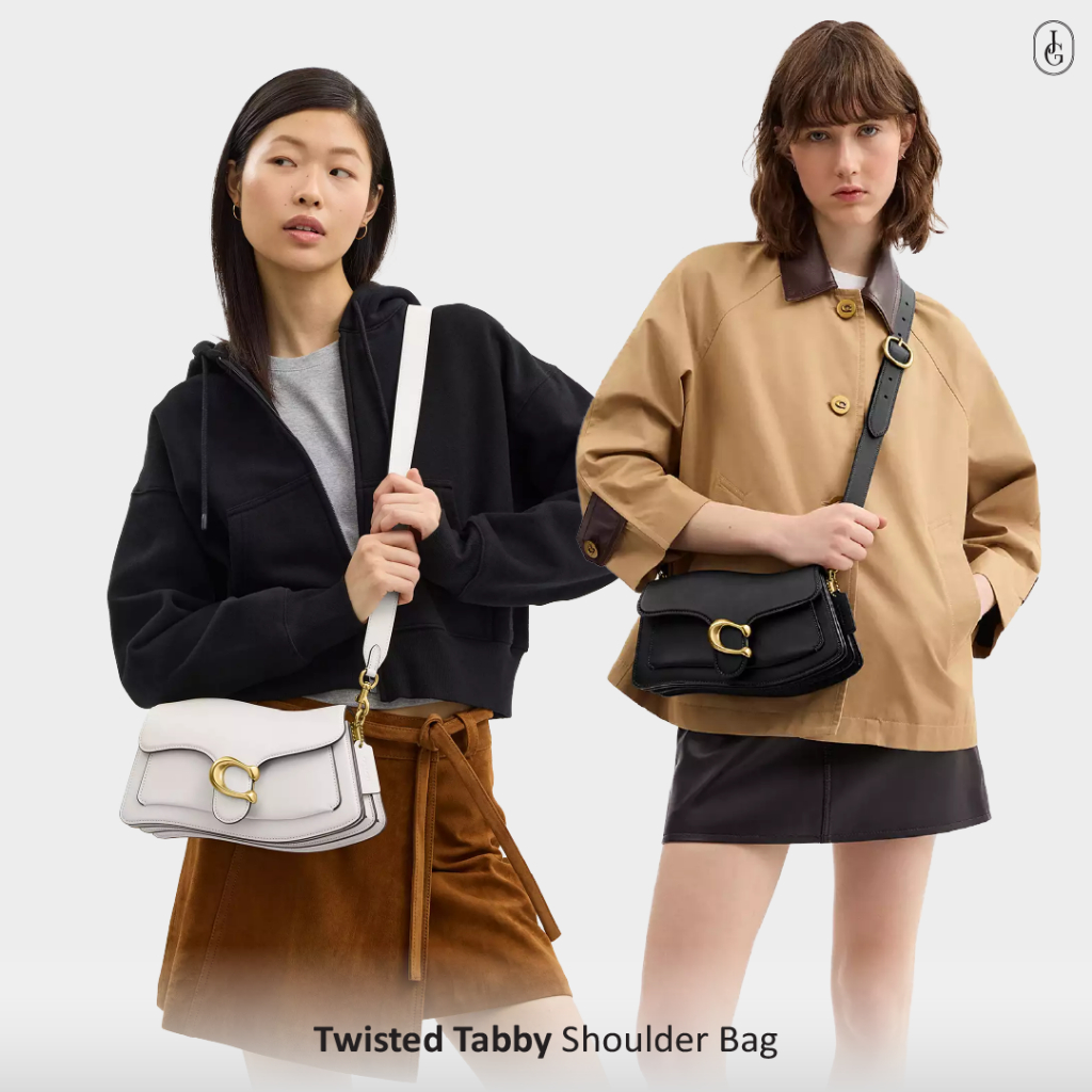 Twisted Tabby Shoulder Bag