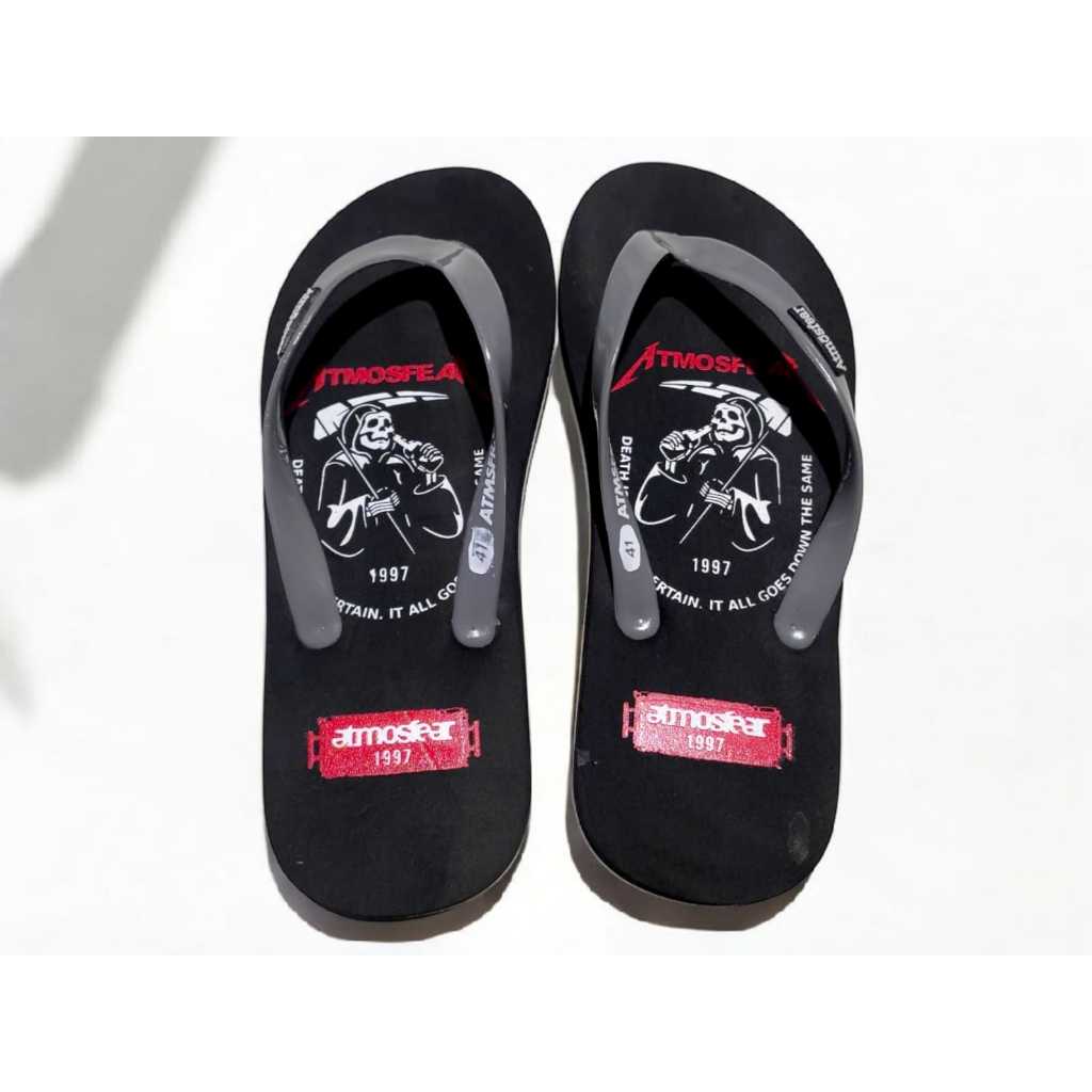 Sandal cowok tengkorak sendal kekinian dewasa