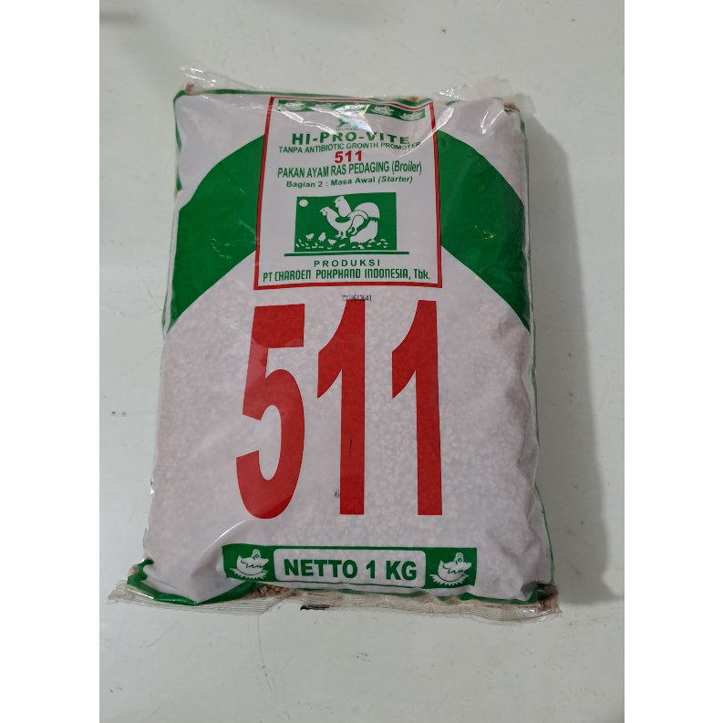 Pakan ayam kecil dod pokphand br1 511 Hi Pro Vite