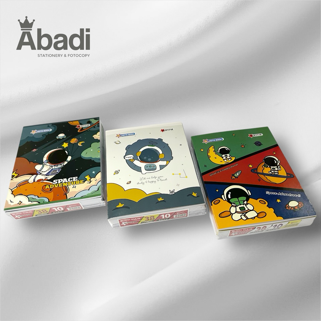 

Buku Tulis Astronot 38 Newstar Mix