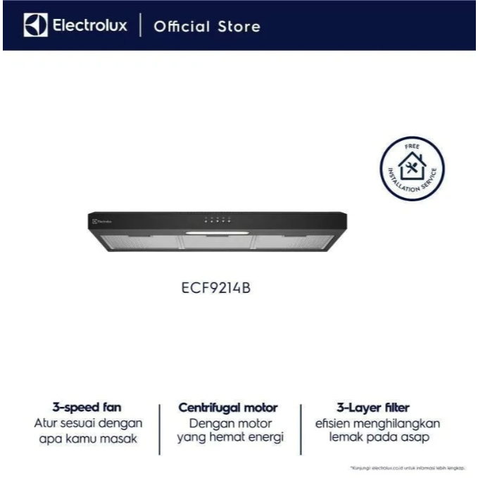 Electrolux ECF9214B Cooker Hood