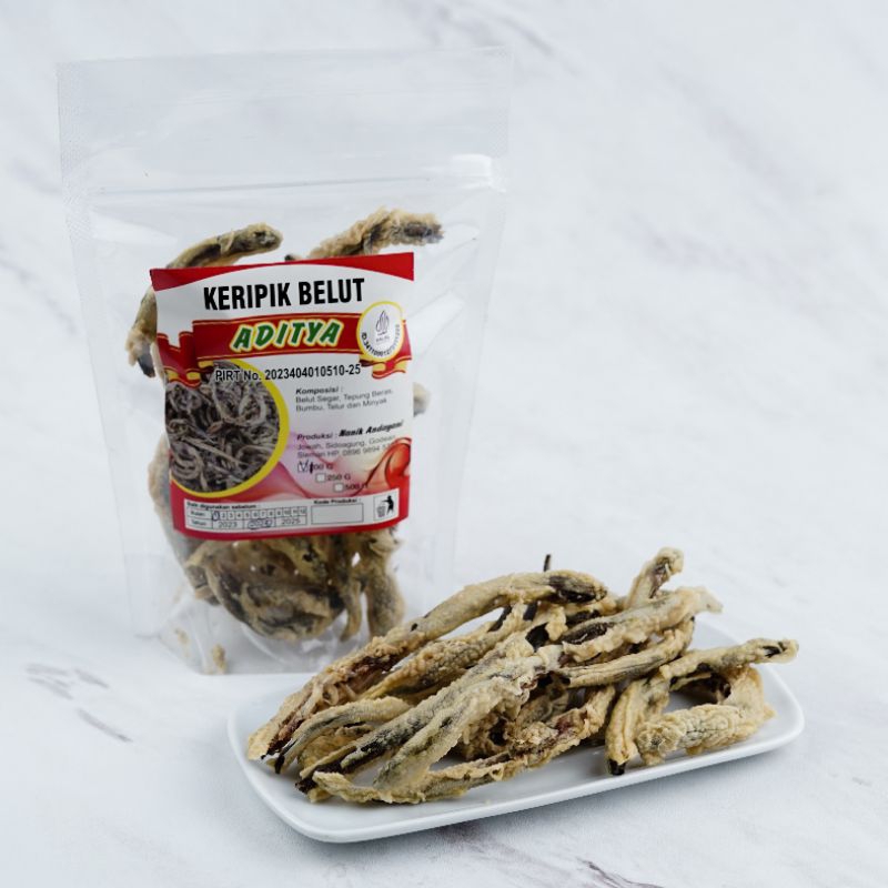 

Keripik Belut ADITYA 100g